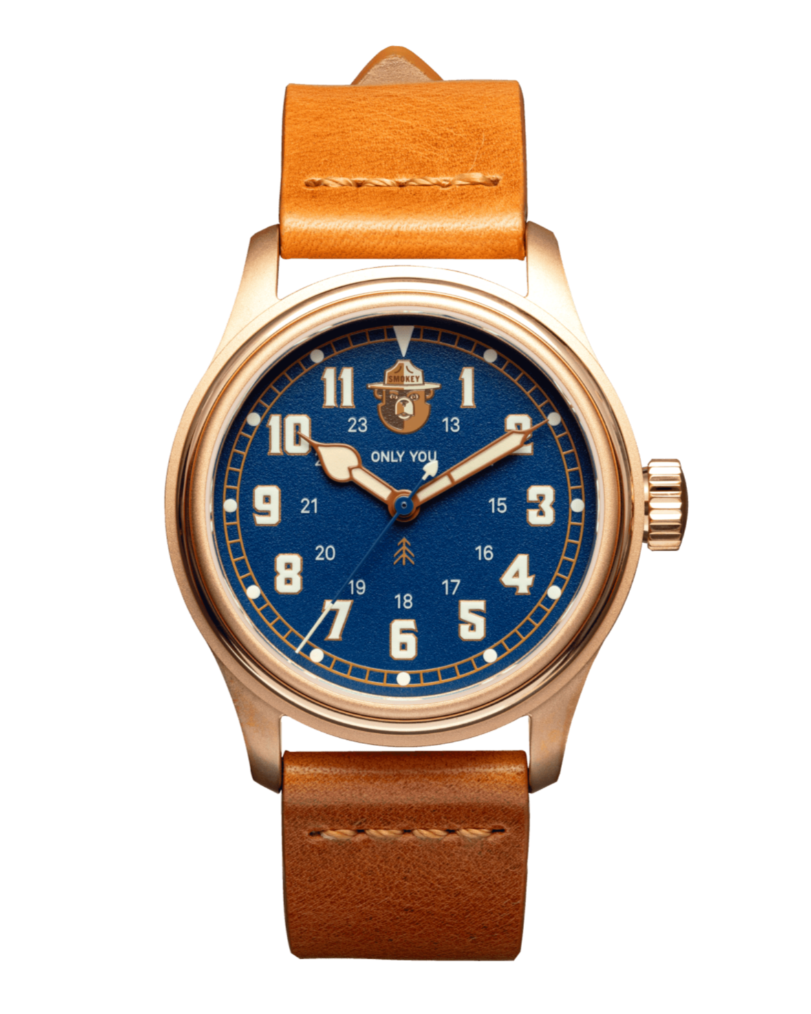 The Smokey Bear 80th Edition Brilliant Blue – VERO Watch Company The Smokey Bear 80th Edition Brilliant Blue – VERO Watch Company