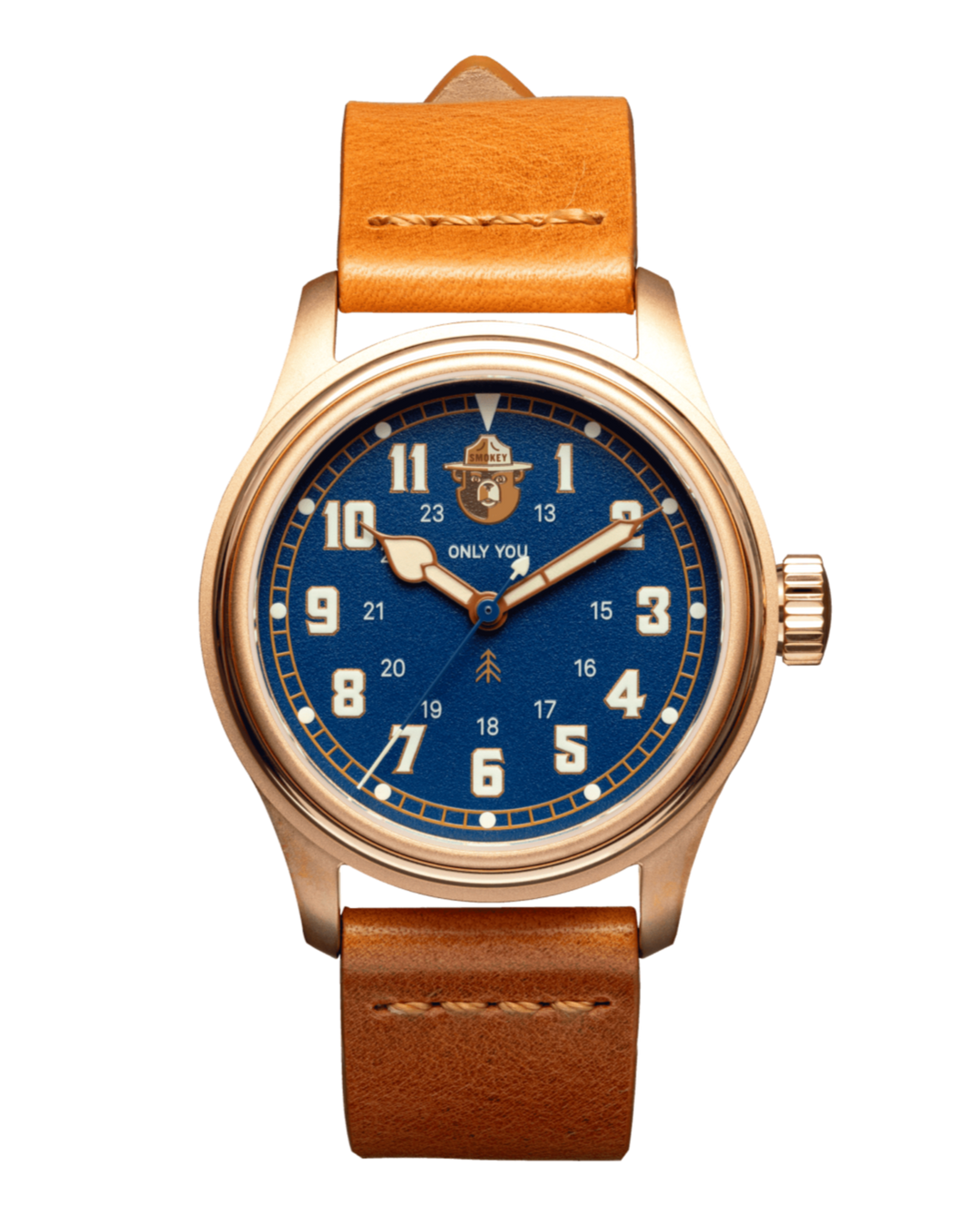 The Smokey Bear 80th Anniversary Edition Watch (Brilliant Blue) - VERO Watch Company