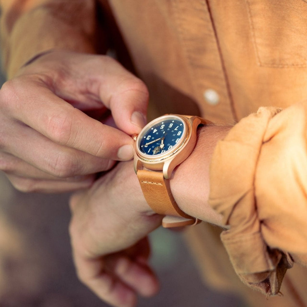 The Smokey Bear 80th Anniversary Edition Watch (Brilliant Blue) - VERO Watch Company