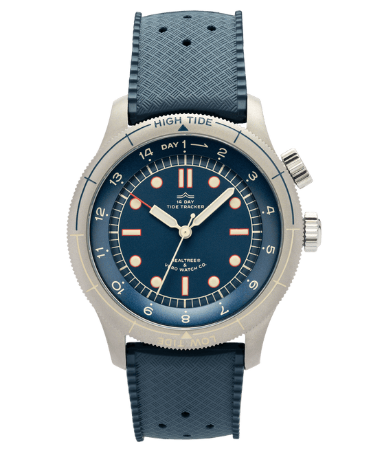 20mm Evening Tide FKM Rubber Strap - VERO Watch Company