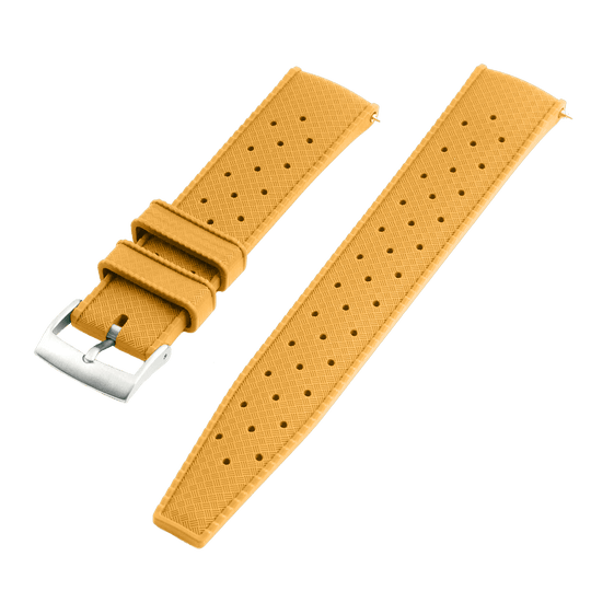 20mm Expedition Gold FKM Rubber Strap - VERO Watch Company