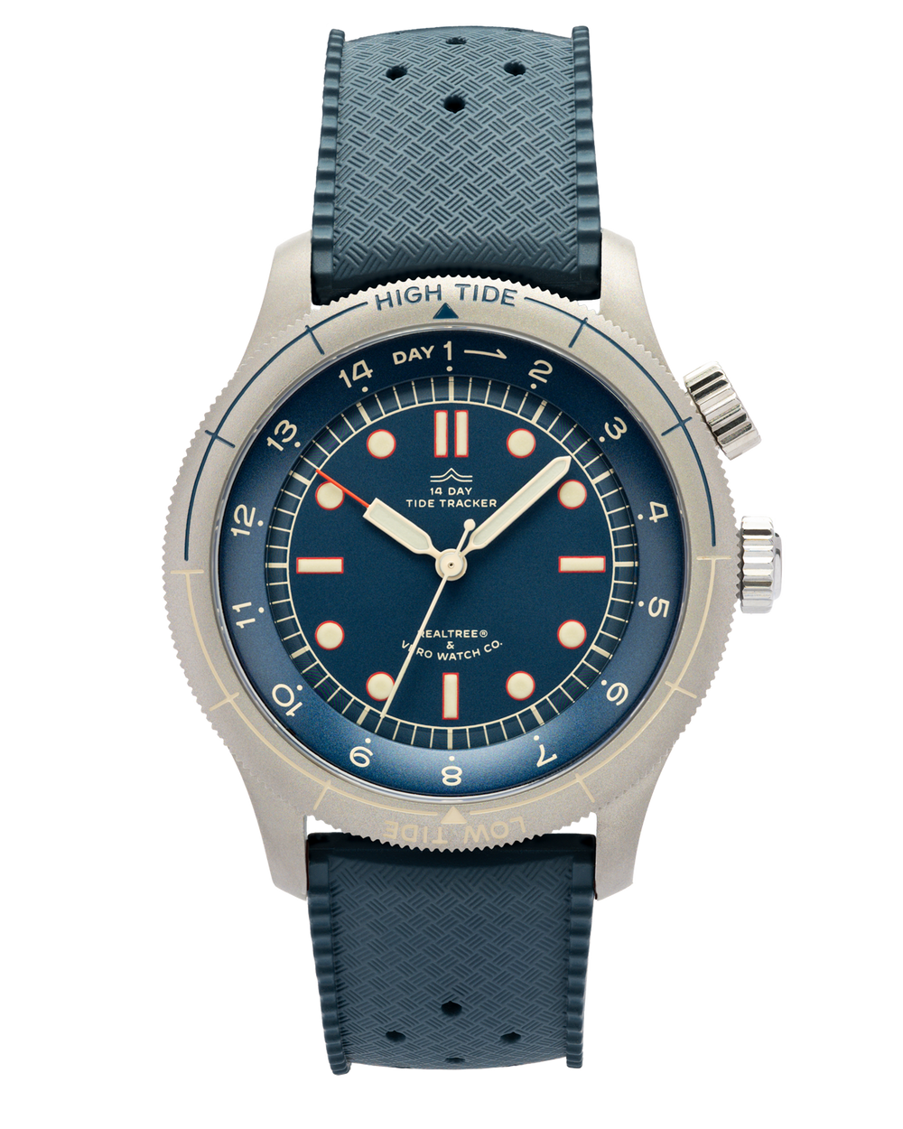 20mm Evening Tide FKM Rubber Strap