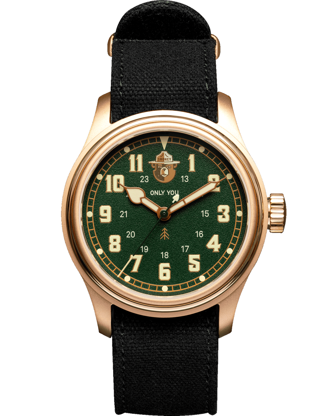 The Smokey Bear 80th Anniversary Edition Watch (Forest Green)