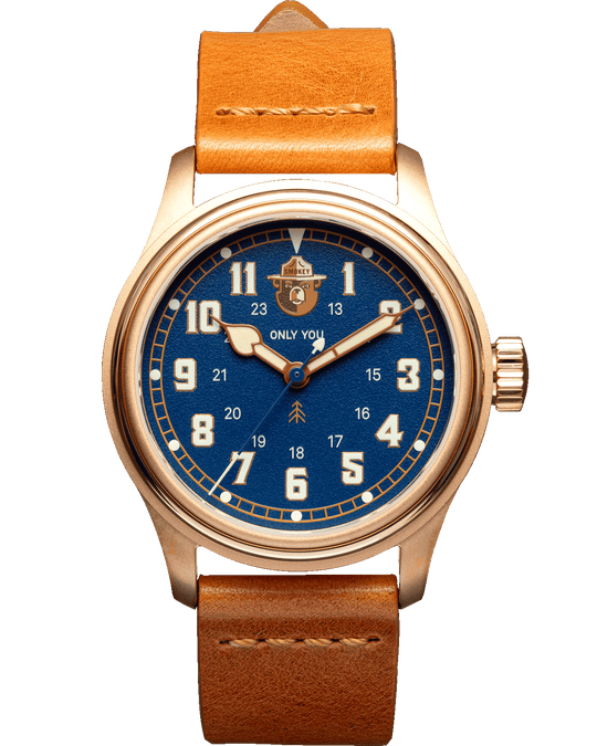 The Smokey Bear 80th Anniversary Edition Watch (Brilliant Blue)