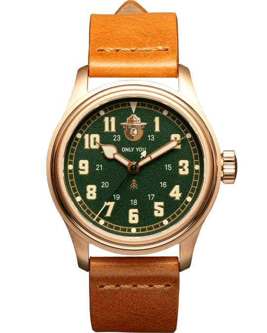 The Smokey Bear 80th Anniversary Edition Watch (Forest Green)