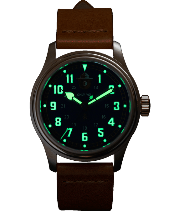 The Smokey Bear 80th Anniversary Edition Watch (Brilliant Blue)