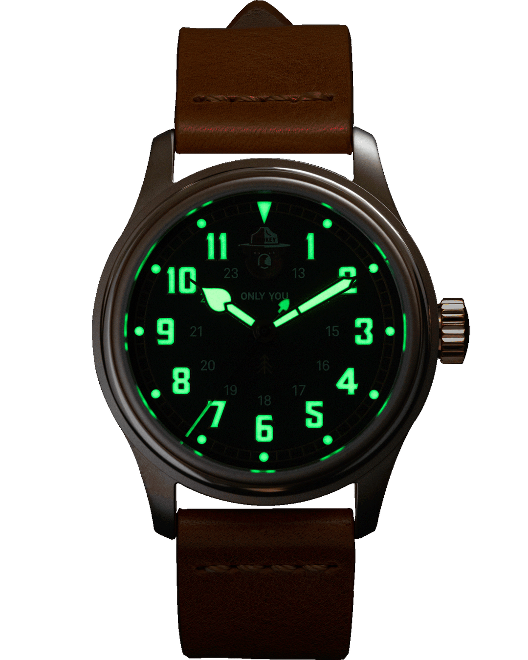 The Smokey Bear 80th Anniversary Edition Watch (Forest Green)