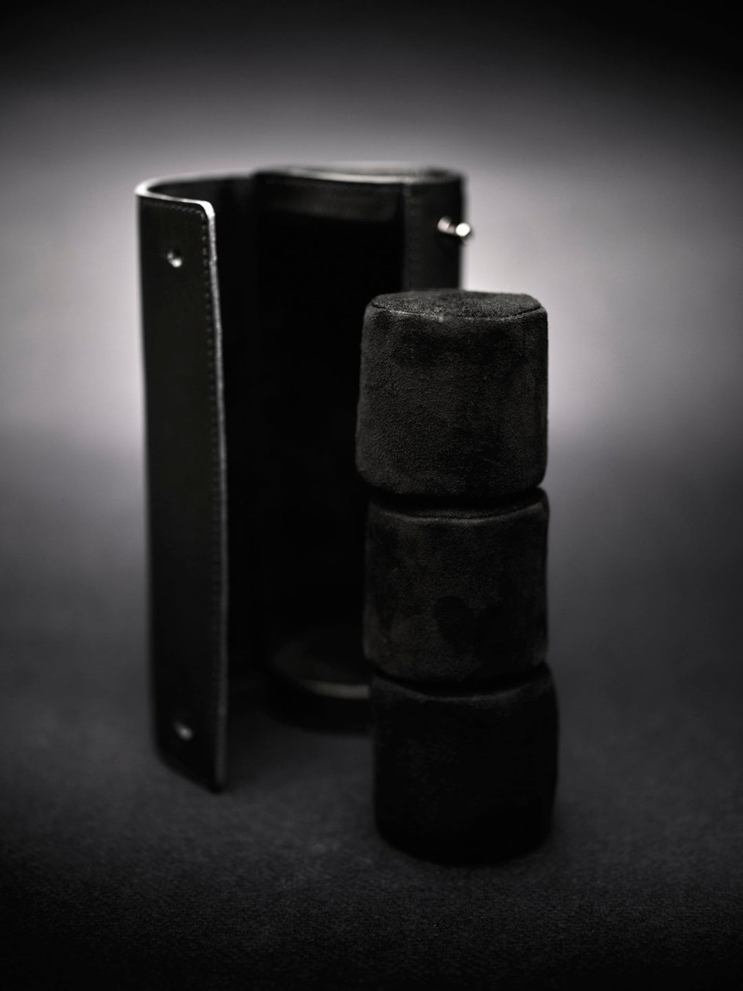 Capra Leather Travel Watch Case · Black - VERO Watch Company