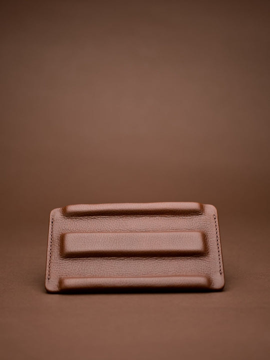 Capra Leather Travel Watch Case · Brown - VERO Watch Company