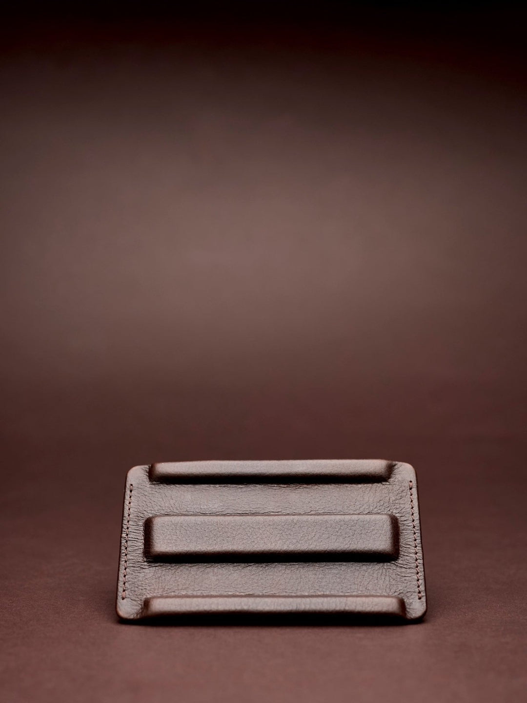 Capra Leather Travel Watch Case · Dark Brown - VERO Watch Company