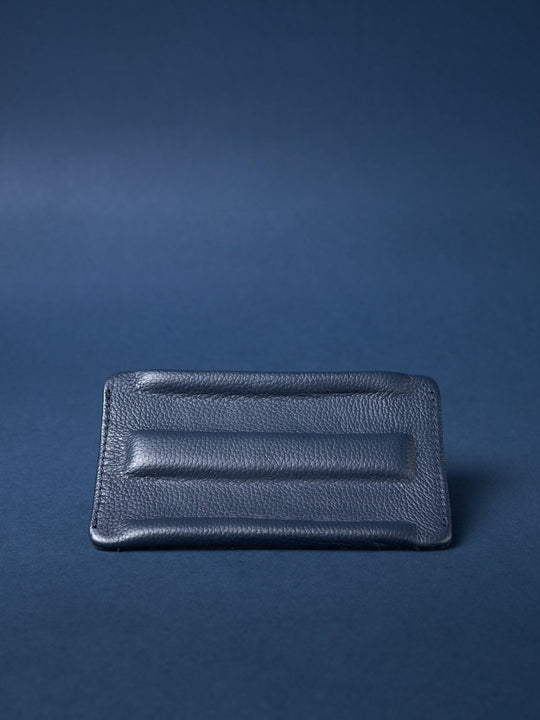 Capra Leather Travel Watch Case · Navy - VERO Watch Company