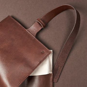 Capra Leather Watch Roll · Brown - VERO Watch Company