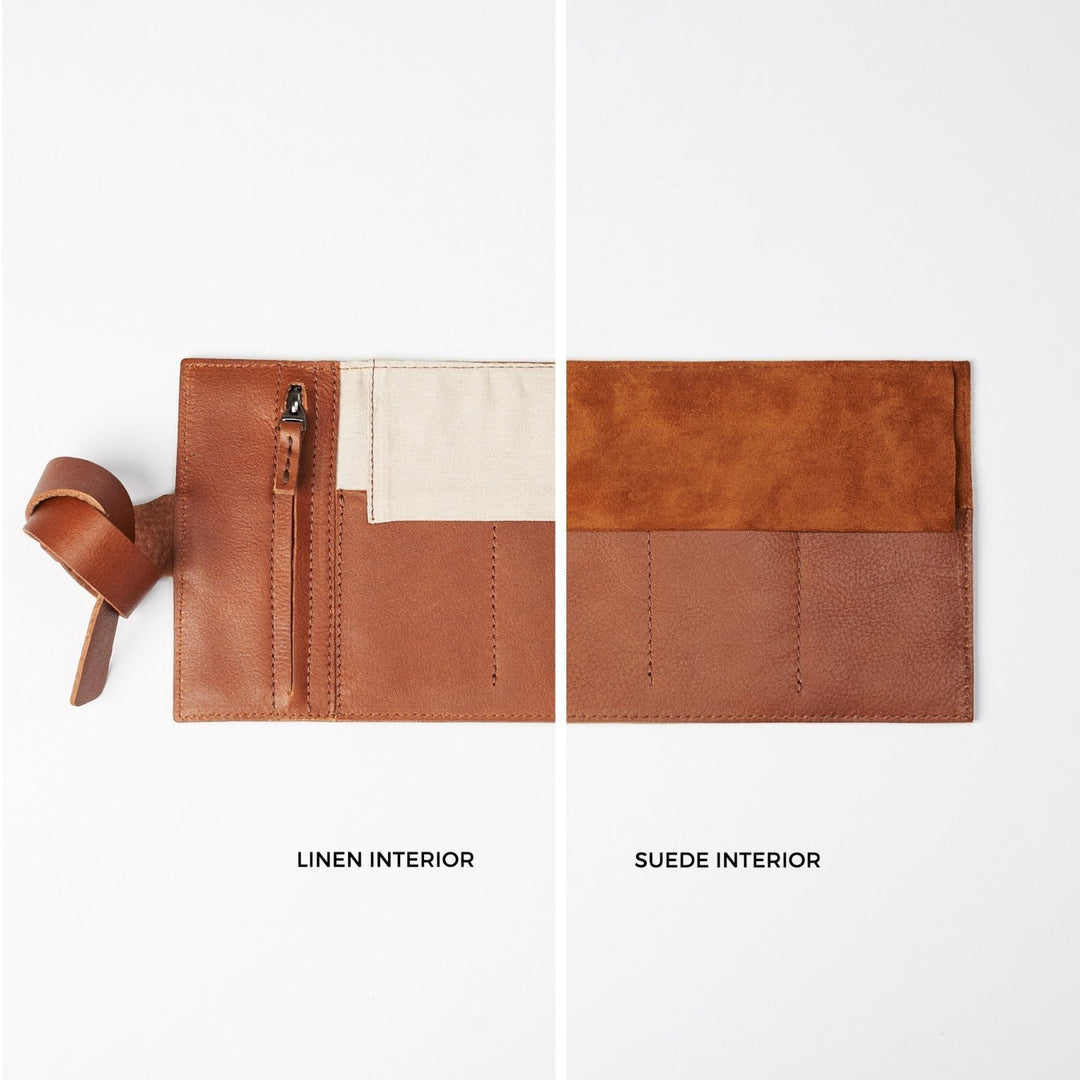 Capra Leather Watch Roll · Tan - VERO Watch Company