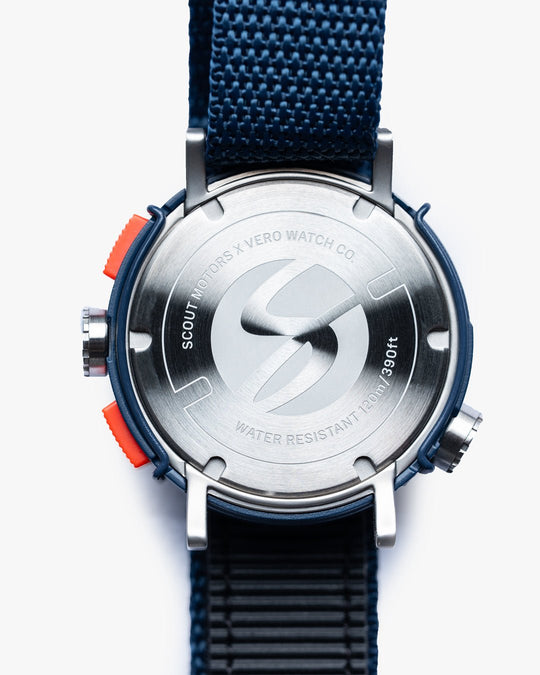 LE VERO X Scout Traveler Blue Workhorse - VERO Watch Company