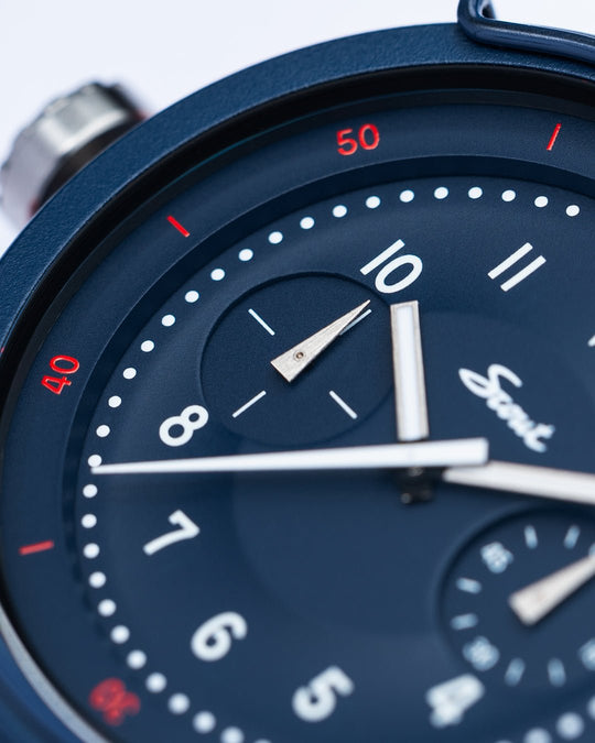 LE VERO X Scout Traveler Blue Workhorse - VERO Watch Company