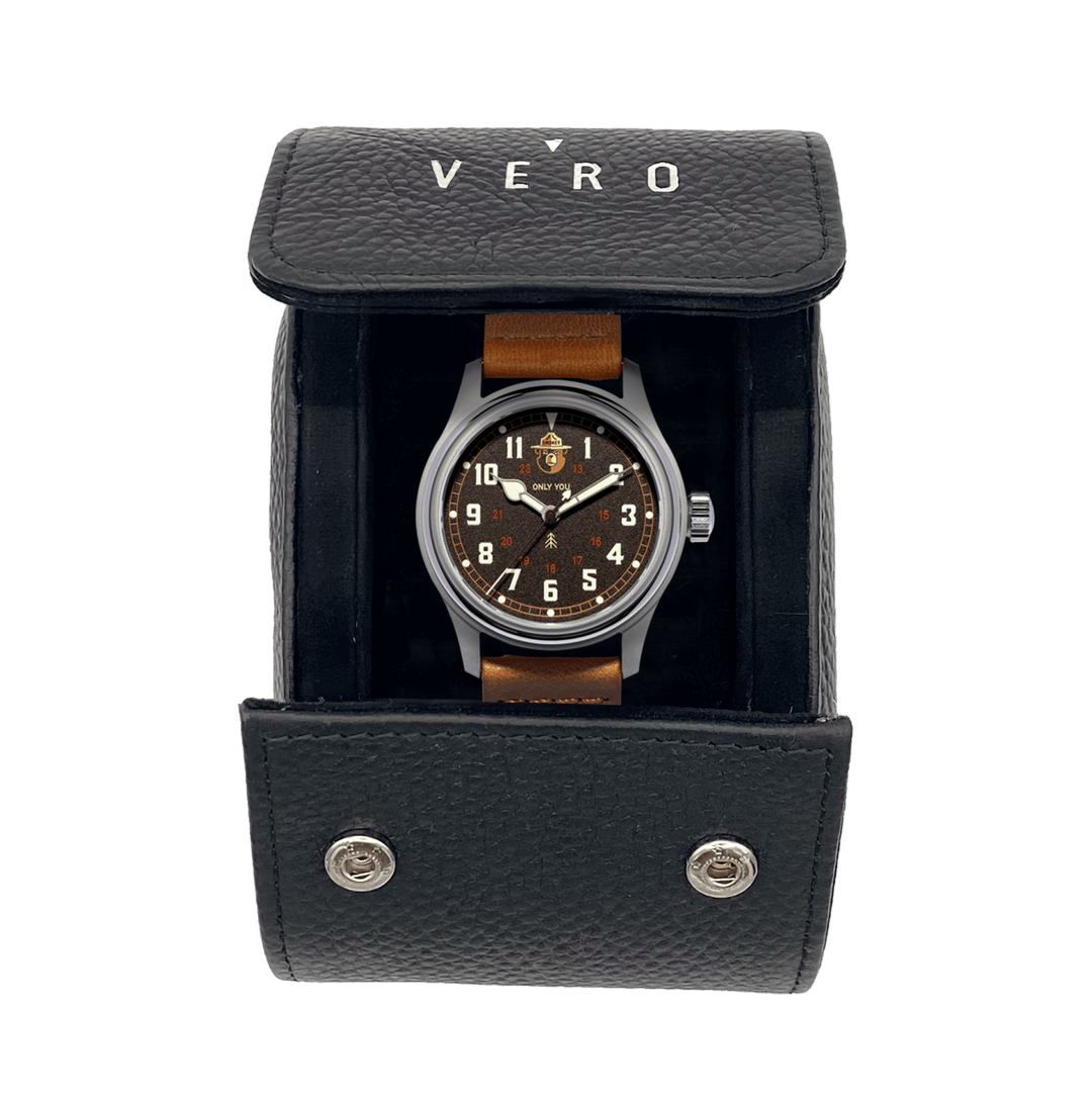 Leather Watch Travel Case - VERO Watch Company
