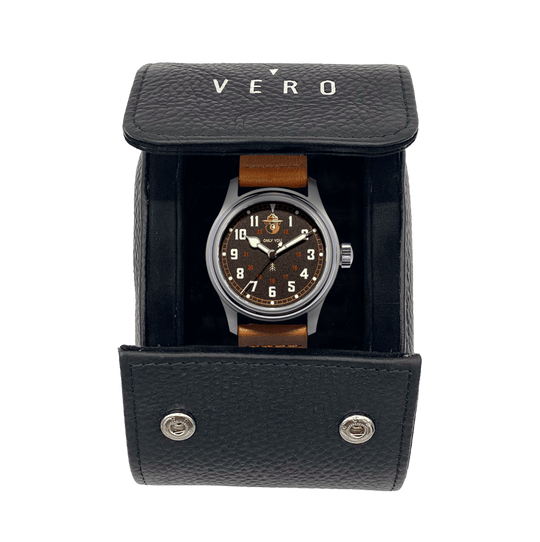 Leather Watch Travel Case - VERO Watch Company