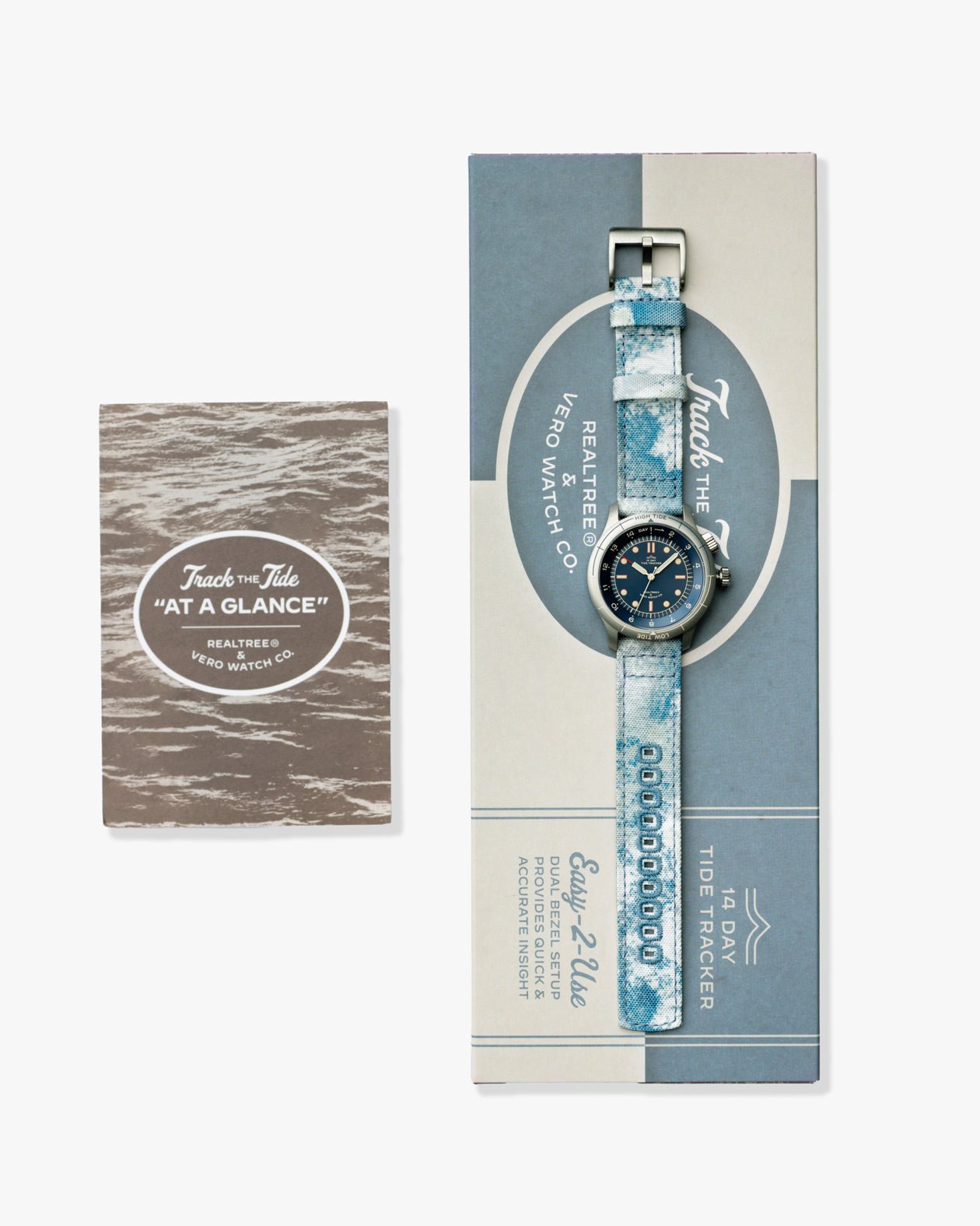 【MTオー様用】MISSING TIDE /Follow The Dreamer Realtree Tide Tracker Compass Blue – VERO Watch Company