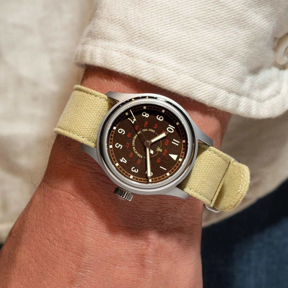 Smokey '44 + '64 Canvas Tan NATO - VERO Watch Company