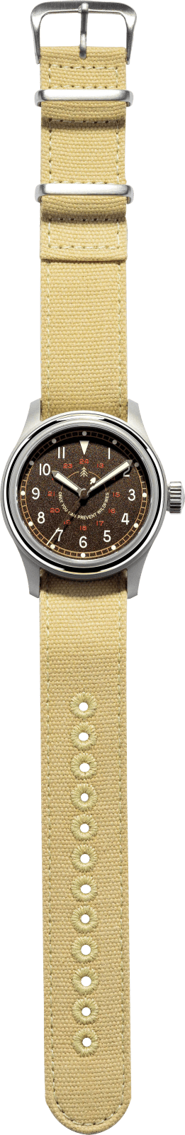 Smokey Bear Canvas NATO Straps - VERO Watch Company