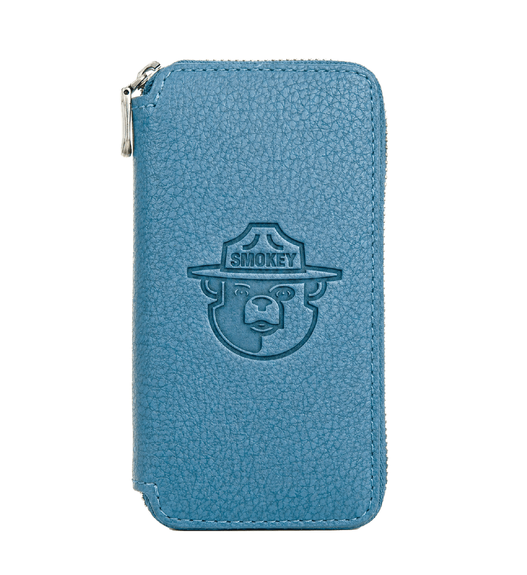 Smokey Bear Leather Travel Case - Pebble Blue - VERO Watch Company