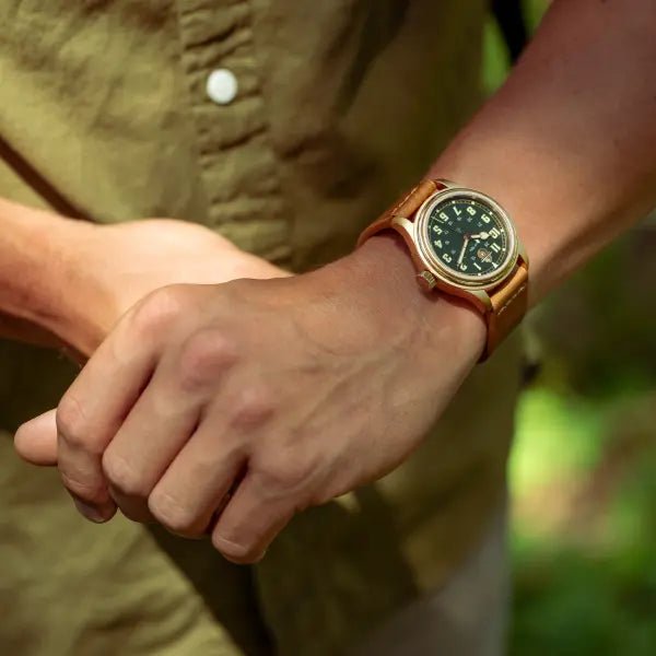 Smokey Bear Leather Watch Straps - VERO Watch Company