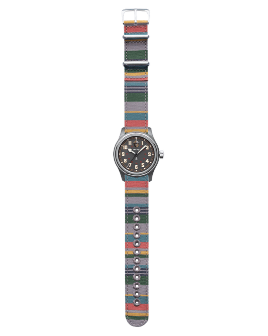 Smokey Bear Striped Canvas NATO Strap - VERO Watch Company