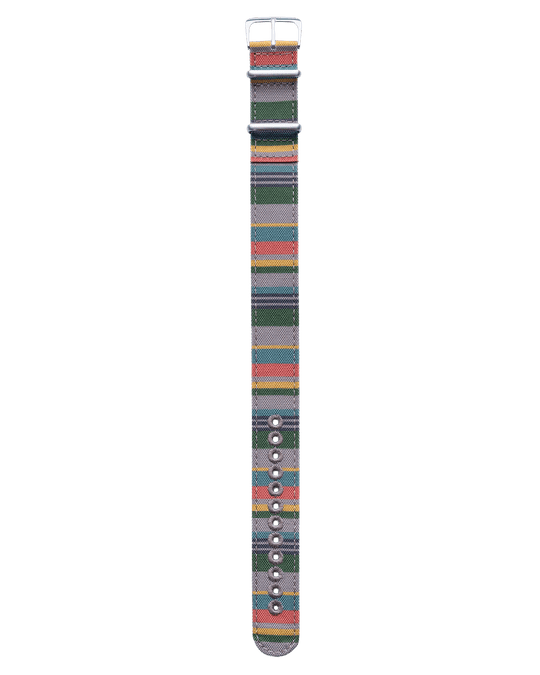 Smokey Bear Striped Canvas NATO Strap - VERO Watch Company