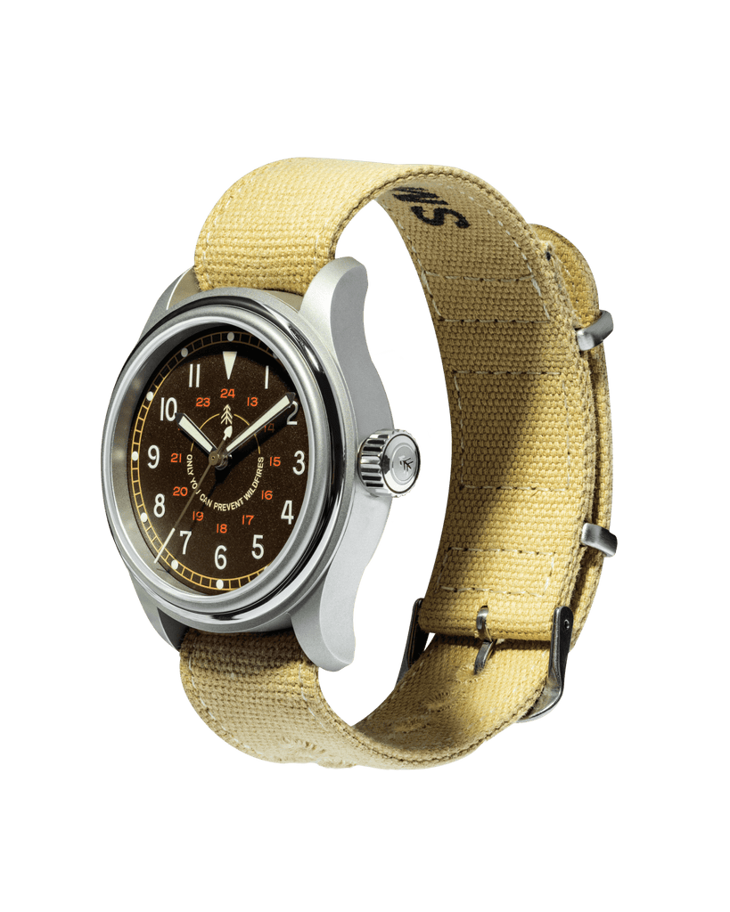Smokey Bear Canvas NATO Straps