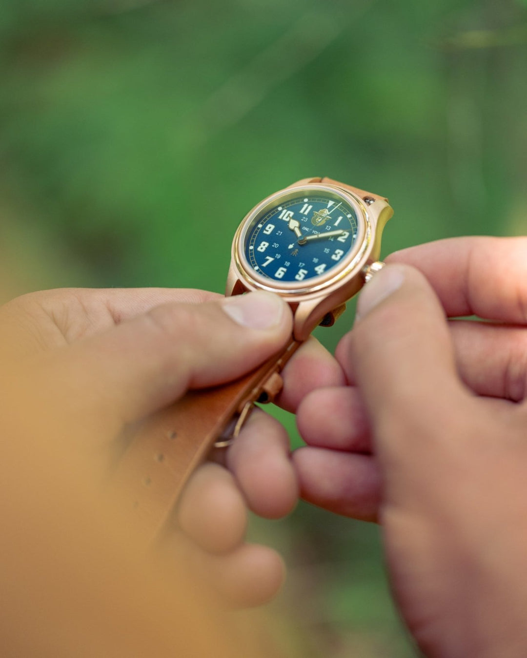 The Smokey Bear 80th Anniversary Edition Watch (Brilliant Blue) - VERO Watch Company