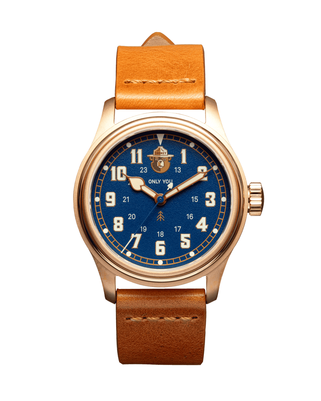 The Smokey Bear 80th Anniversary Edition Watch (Brilliant Blue) - VERO Watch Company