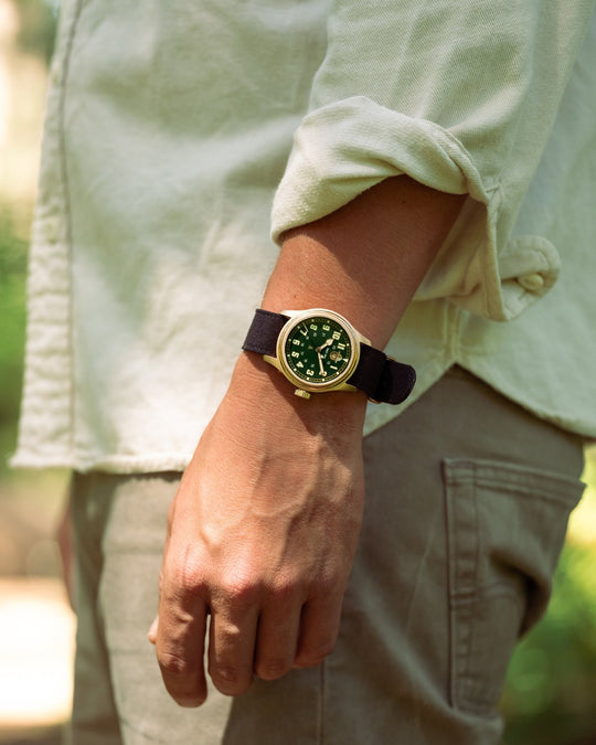 The Smokey Bear 80th Anniversary Edition Watch (Forest Green) - VERO Watch Company