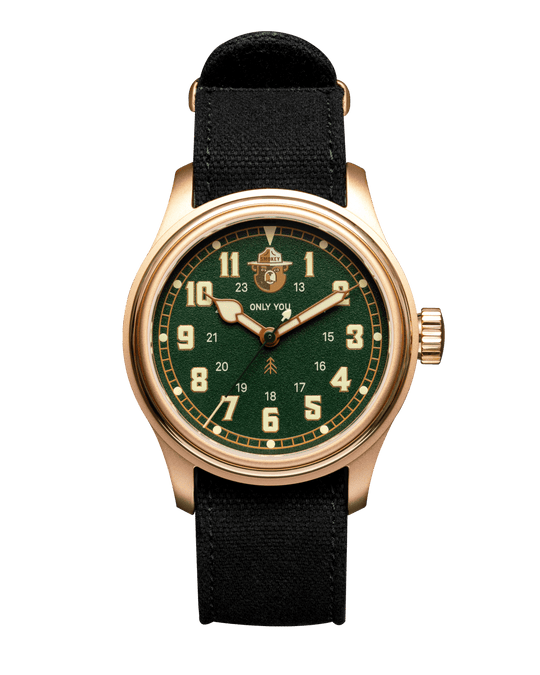 The Smokey Bear 80th Anniversary Edition Watch (Forest Green) - VERO Watch Company