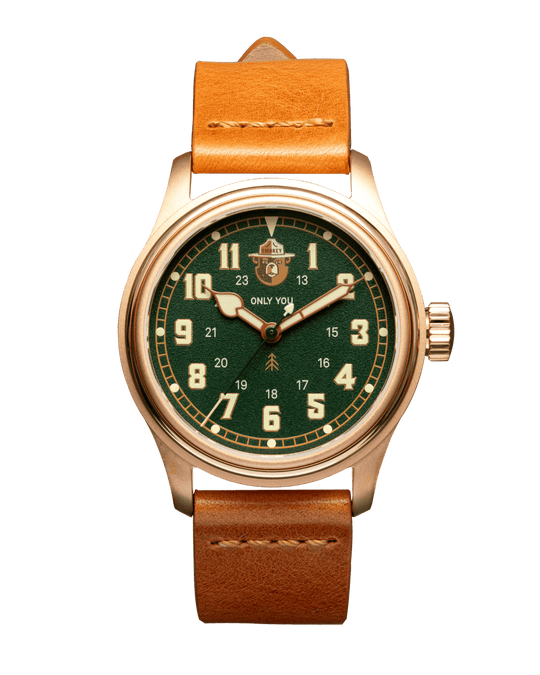 The Smokey Bear 80th Anniversary Edition Watch (Forest Green) - VERO Watch Company