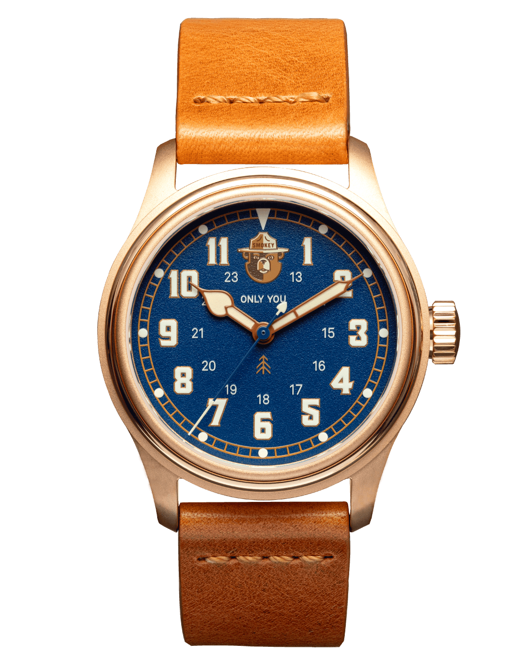 The Smokey Bear 80th Edition Brilliant Blue - VERO Watch Company
