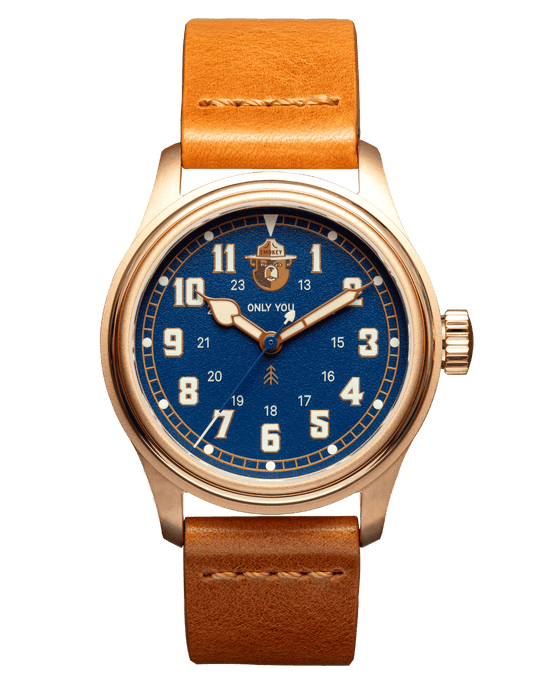The Smokey Bear 80th Edition Brilliant Blue - VERO Watch Company