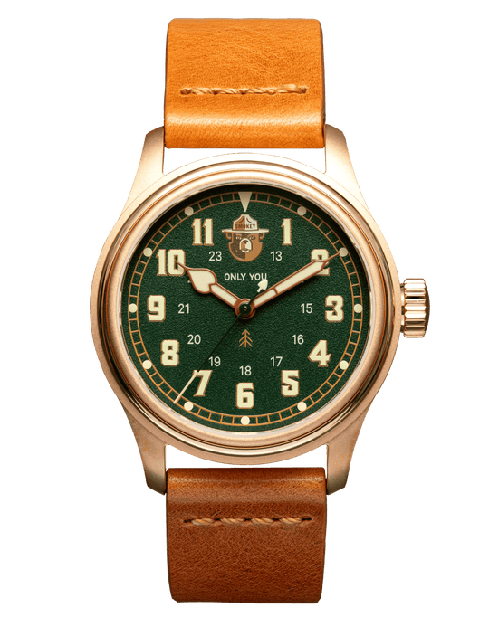 The Smokey Bear 80th Edition Forest Green - VERO Watch Company
