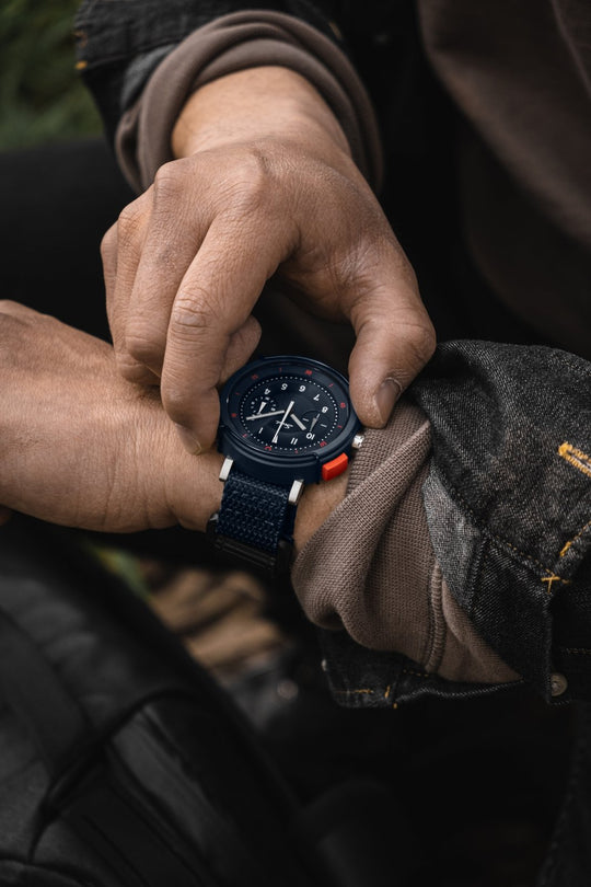 VERO X Scout Motors Traveler Blue Workhorse - VERO Watch Company