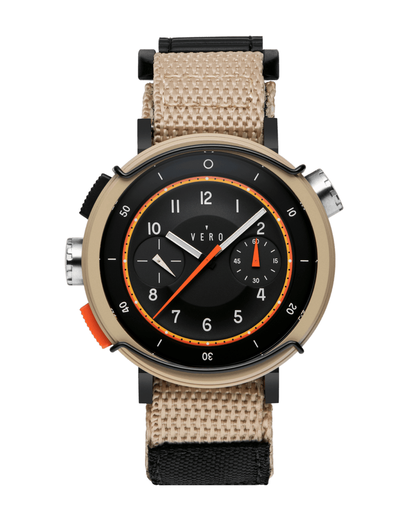 vaqutaux voyageヴァクトーヴォヤージュフワモコポンチョノアール Canyon Workhorse Chrono - VERO Watch Company